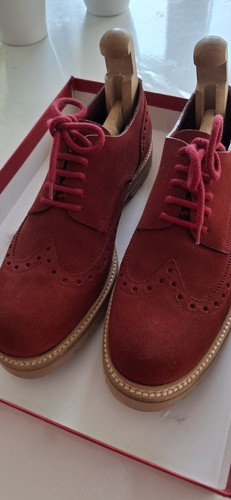 Bally schuhe wildleder rot - bally,