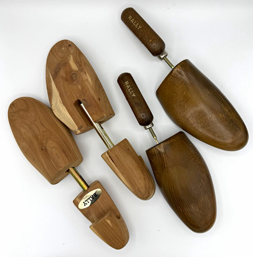 Bally holz schuhspanner paar - bally,
