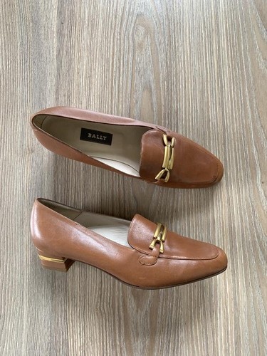 Women bally heels gold leather - bally,