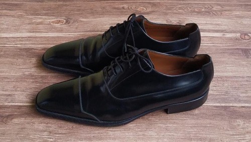 Men bally heels black leather - men,