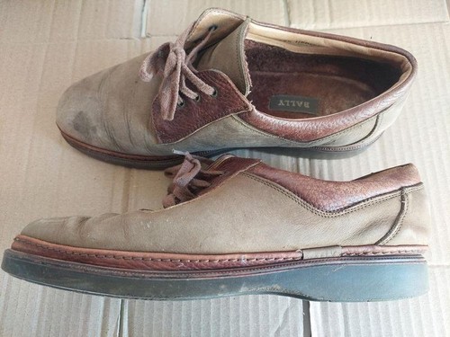 Men bally heels brown leather - brown,